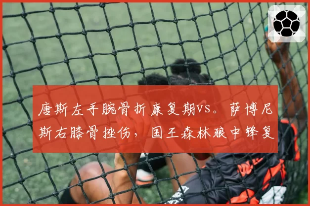 唐斯左手腕骨折康复期vs。萨博尼斯右膝骨挫伤，国王森林狼中锋复出窗口期对比